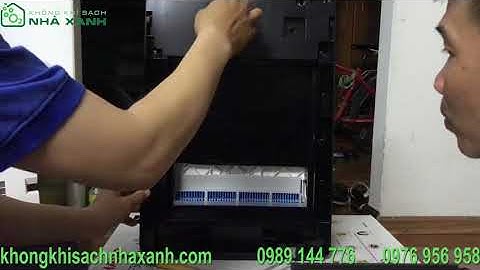 CÁCH LẮP ĐẶT VÀ VẬN HÀNH MÁY LỌC KHÔNG KHÍ SHARP KC-F30EV-W | Nhà Xanh Không Khí Sạch