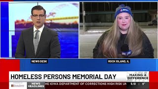 Local organizations come together to honor lives lost to homelessness
