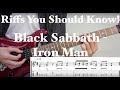 Iron Man - Black Sabbath : Classic Riff Guitar Lesson