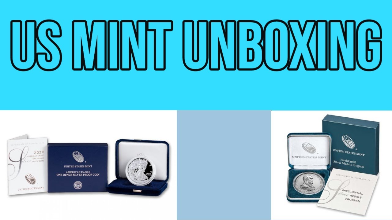 US Mint Goodies UNBOXING. 2020 American Silver Eagle Proof  2020 Andrew Jackson President Medal