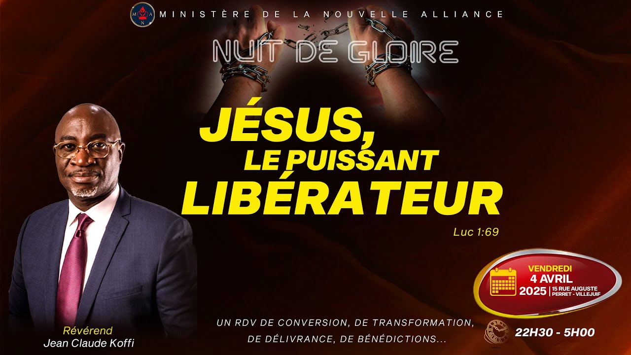 JESUS LE PUISSANT LIBERATEUR | Dr. JEAN CLAUDE KOFFI