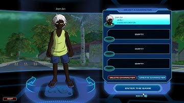 FusionFall Retro- Character Creation