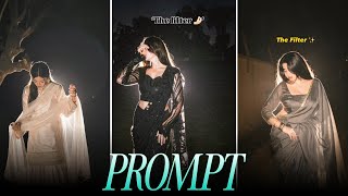 Trending Filter Photo Edit ||Instagram Trending Night Light Cinematic Photo Editing || Viral Prompt