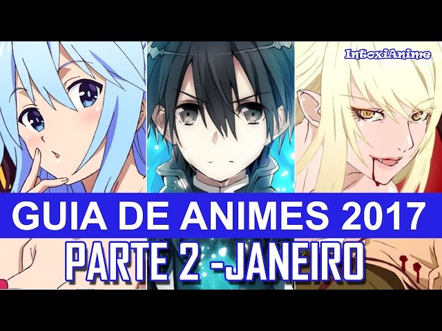 Temporada de Verão 2017 – Guia Completo das Séries de Anime