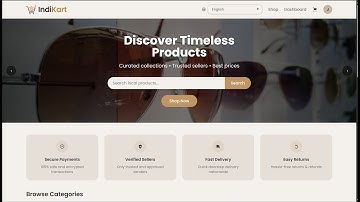 Multi-Language E-Commerce Platform for Local Products