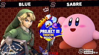 Project M Theatre - Blue (Link) Vs. Sabre (Kirby) - Pool 3