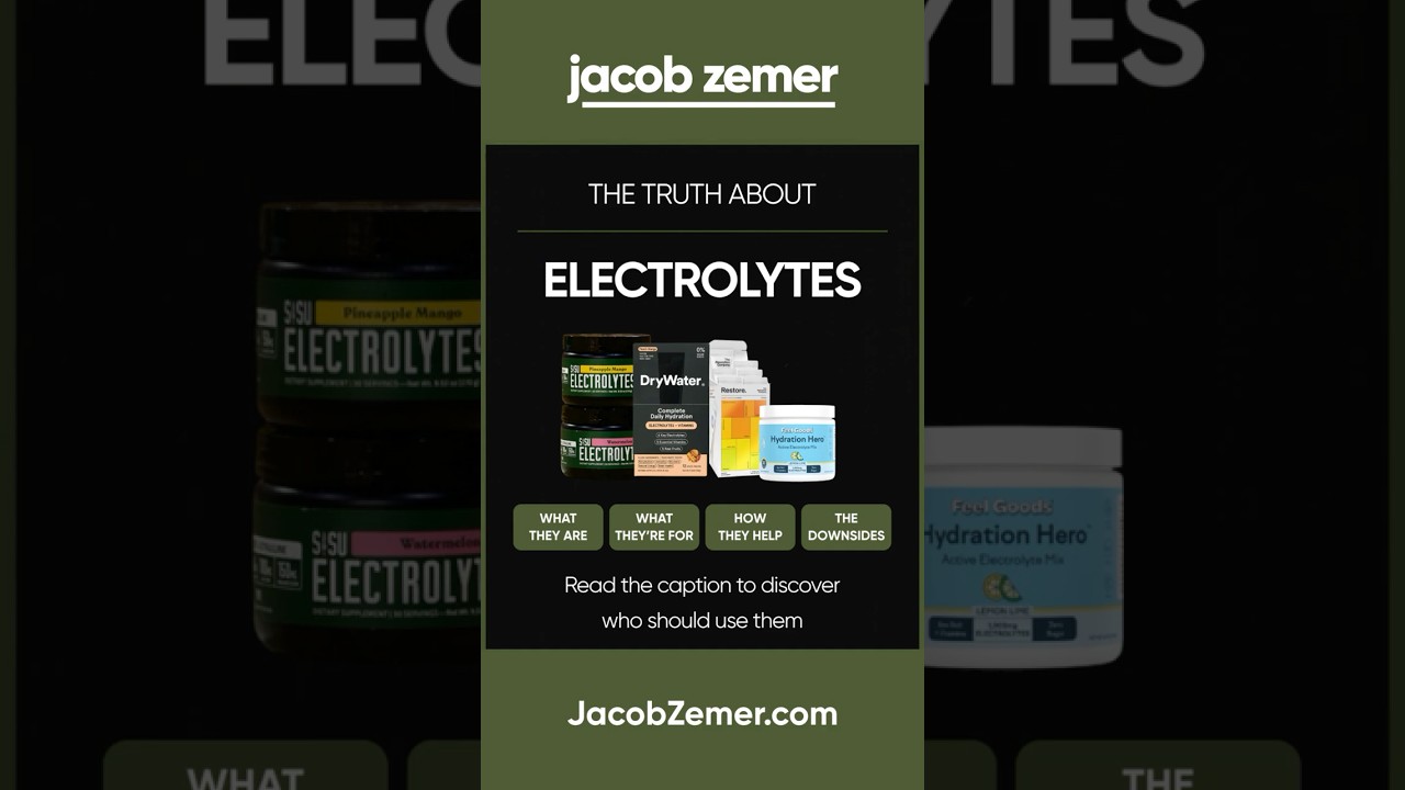 The Truth About Electrolytes