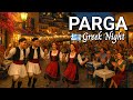Greek Music Dance Traditions Parga Nightlife 4K Video