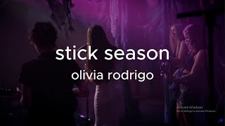 Olivia Rodrigo - Stick Season (Noah Kahan cover) (Lyrics)