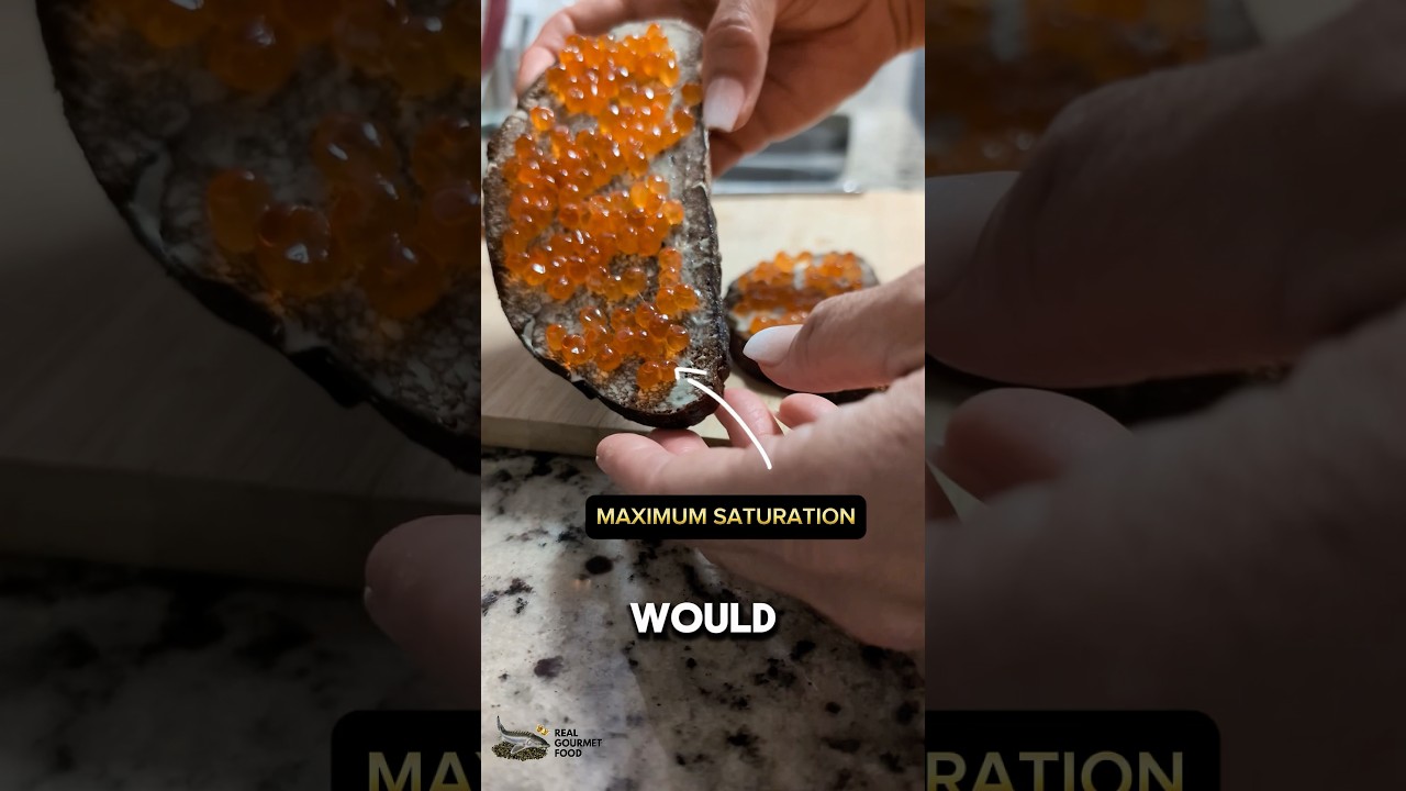 How to Serve the Right Balance of Alaskan Keta Salmon Roe Caviar - Real Gourmet Food