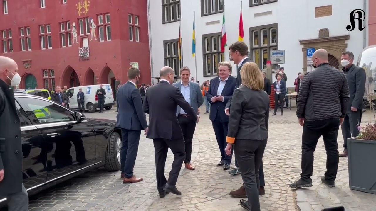 Nach der Flut: Bundeskanzler Scholz besucht Bad Münstereifel