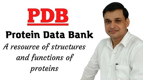 Protein data bank (PDB) tutorial | Protein structure, functions and properties