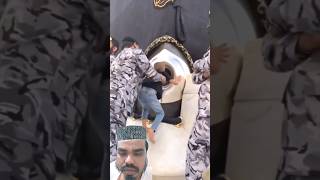 hajar Aswad Masjid Al Haram Makkah Kaaba 🕋🤍#shorts #short #shortsfeed #kaba #subscribe #viral