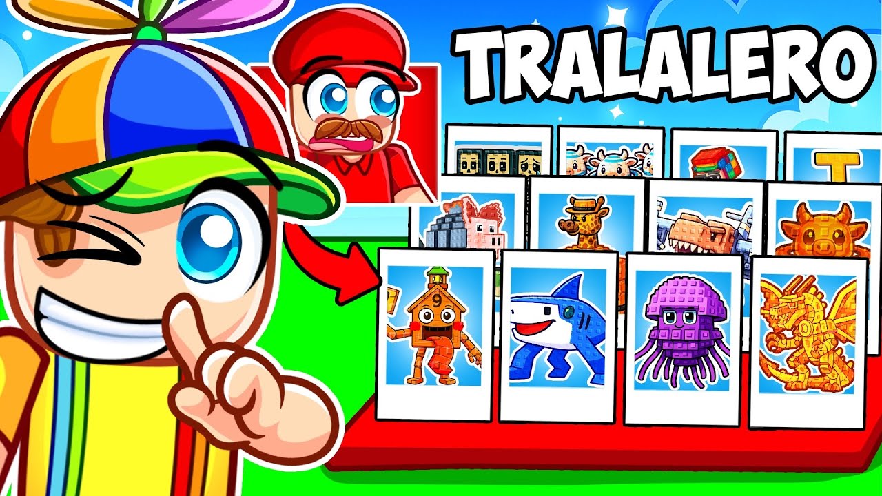 Steal A Brainrot GUESS WHO Challenge In Roblox!