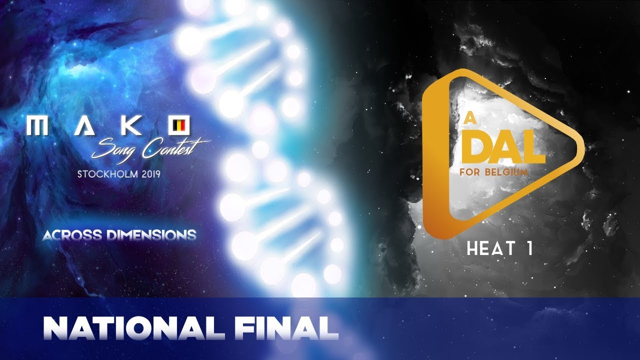 A Dal for Belgium 2019 - Heat 1 - National Final - Mako Song Contest 2019