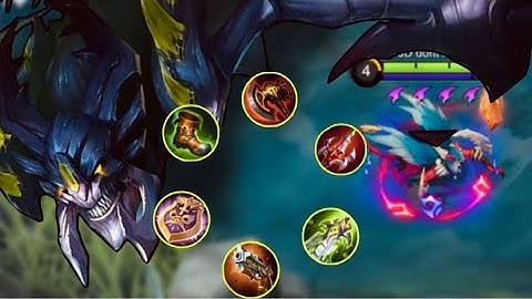 REVAMPED HELCURT 1 SHOT KILL ! HELCURT BEST BUILD & EMBLEM SET | MOBILE LEGENDS