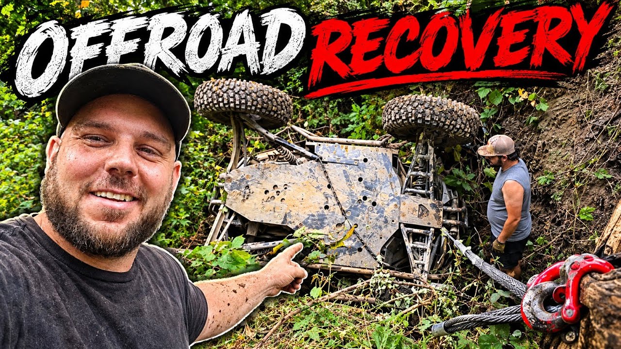 We Found a Rolled SXS Deep on the Trail (Sketchy Recovery)
