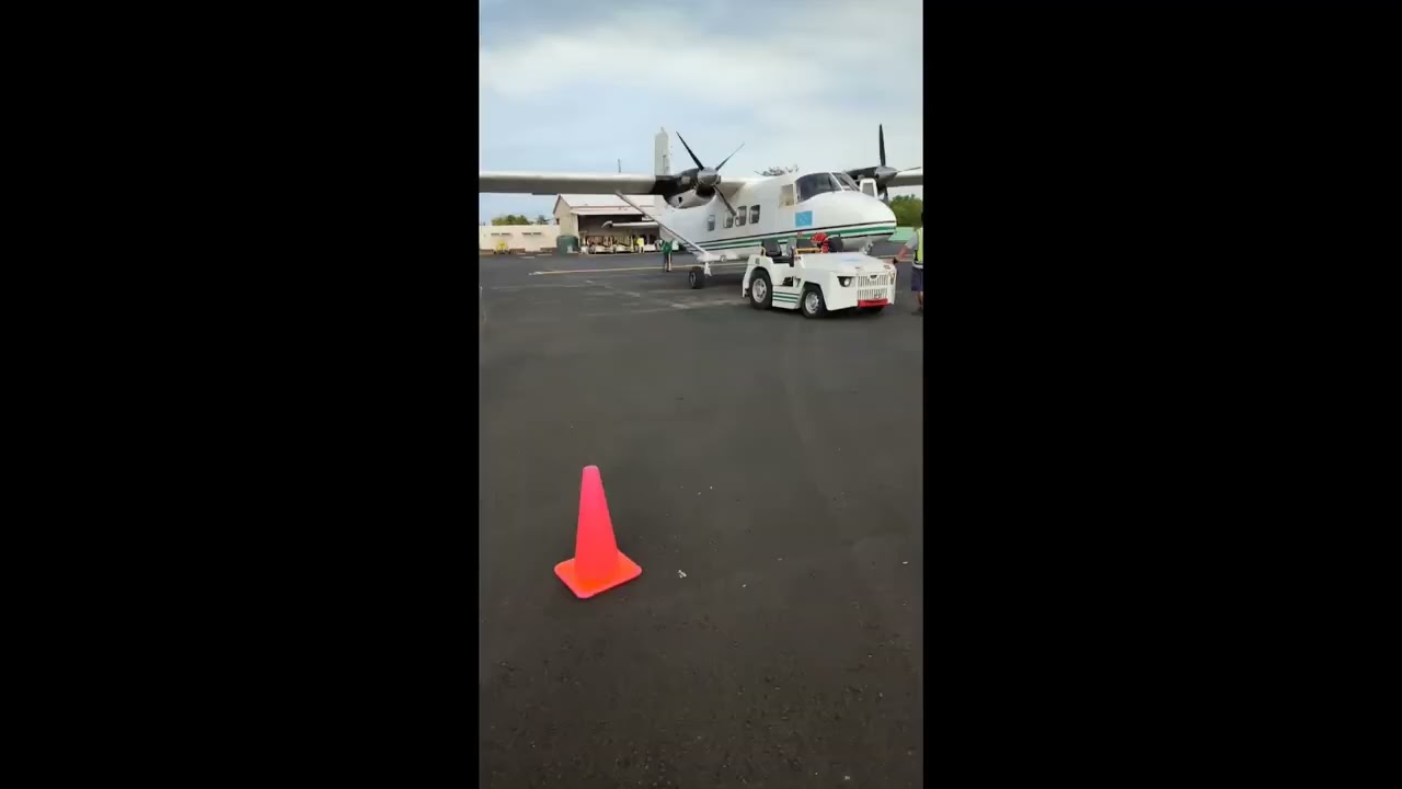 First-time on a Caroline Island Air