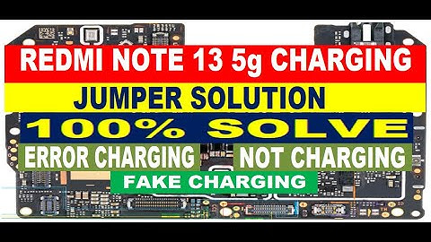 Redmi Note 13 5g Charging Problem Solution | Error Charging | Not Charging | Slow Charging