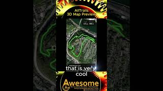 Information Nifty 3D Map Preview to your #hiking trail in Alltrails  #app #iphone Update