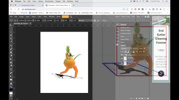 Creating a shadow in Photopea or Photoshop