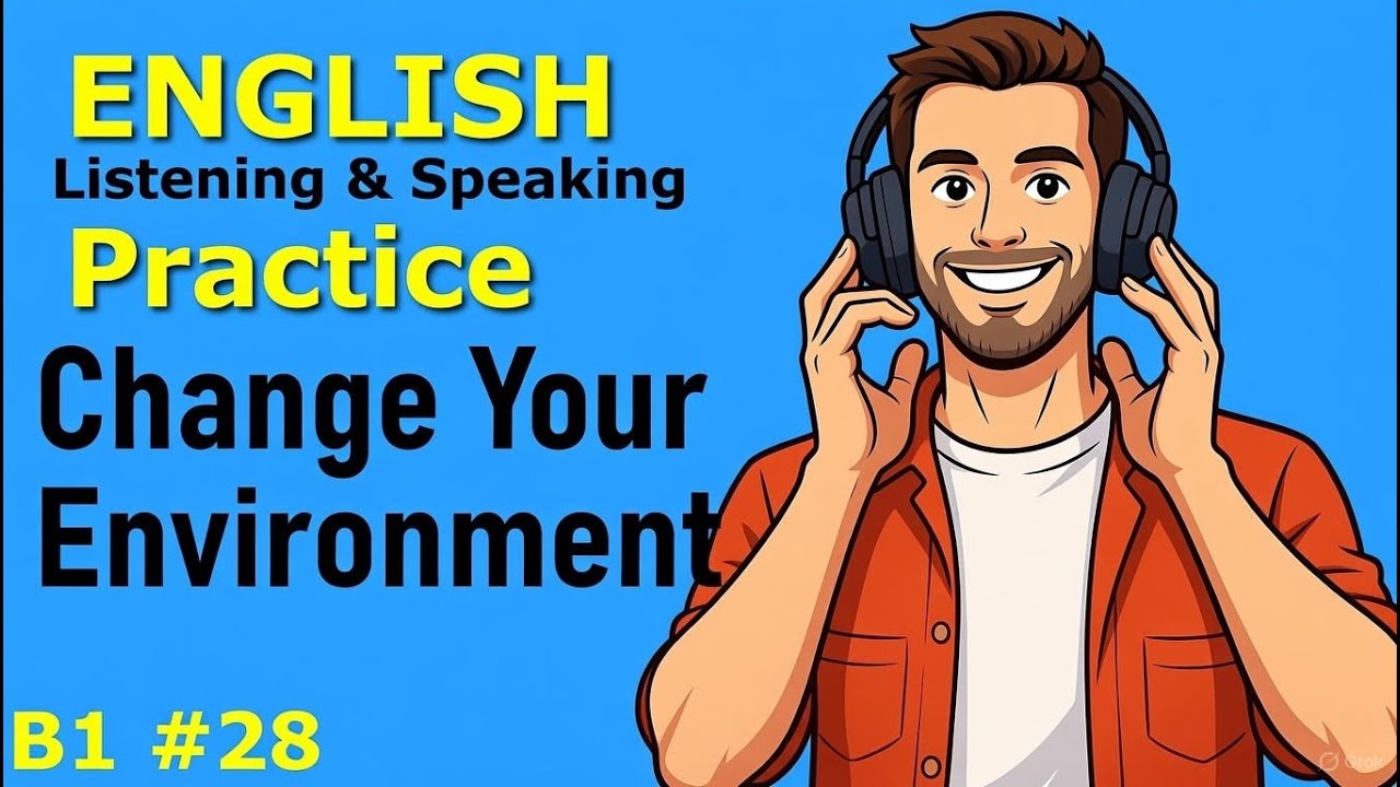 Change Your Environment | B1 English Listening Practice
