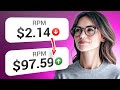 Best Way to Increase YouTube Revenue by 170%