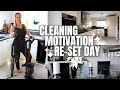 Cleaning Motivation - Reset Day. (No Talking) Tip to Tidy!