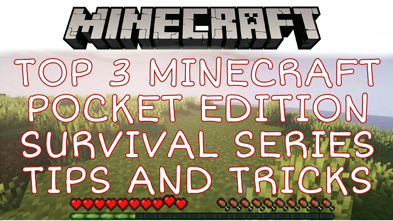 Minecraft pocket edition servival series tips and tricks . by gaming ...