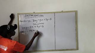 Learn Factorization Fast  Educational Focus By Abosede Micah-Daniels #Algebra #LearnMath #JAMBMath 