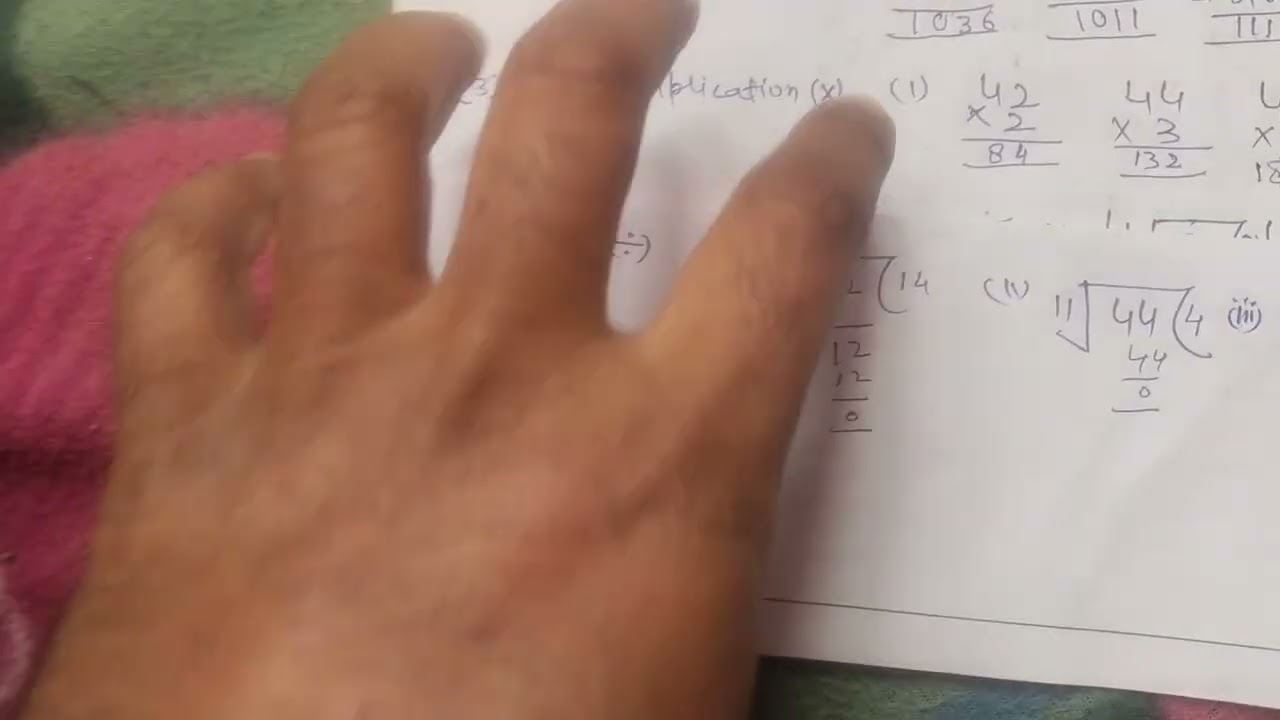 Basic math from zero level 