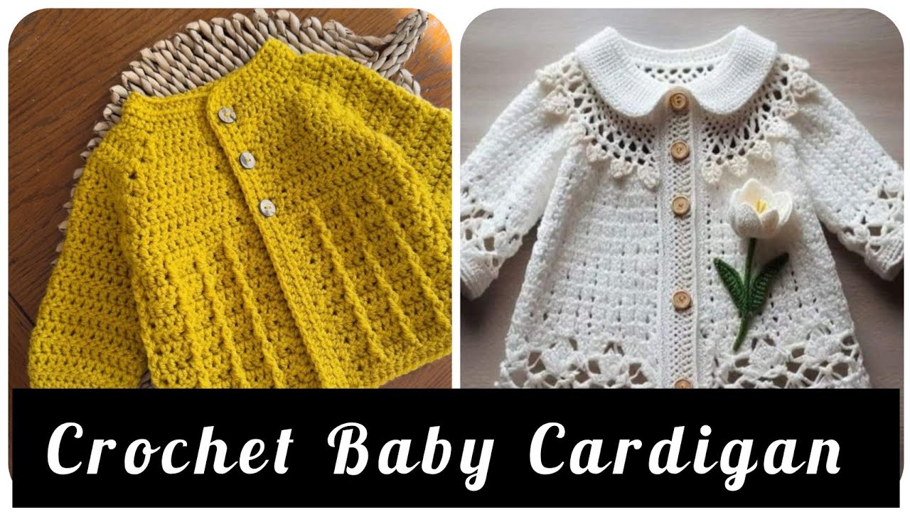Beautiful & Stylish Crochet Cardigan Designs | Crochet Cardigan Designs Ideas. 