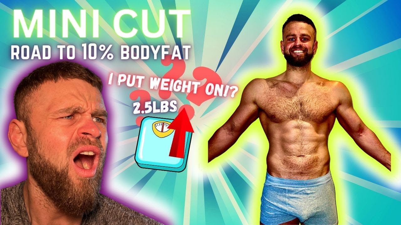 MINI CUT Road To 10 Body Fat Day 3 I PUT WEIGHT ON!? YouTube