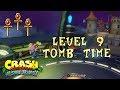Crash Bandicoot 3 N Sane Trilogy GOLD RELIC LEVEL 9 Tomb Time GUIDE