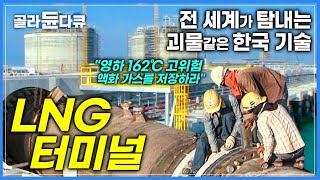 세계 LNG 사업의 기준이 된 한국 기술의 저력 | 터지면 주변 1700만 평이 불바다가 될 수 있는 천연가스, 어떻게 안전하게 저장할까? | 다큐프라임 | #골라듄다큐