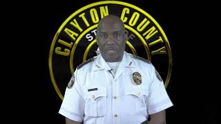 Clayton County Police Department End of Year Address