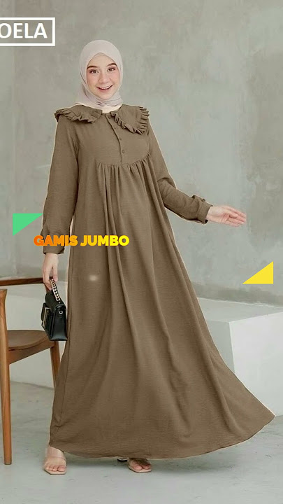 GAMIS JUMBO BIG SIZE BELEZA MAXI KATUN RAYON MURAH KEREN