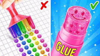 Creative Drawing Hacks You NEED to Try! 🎨🤯 50+ Easy Art Ideas