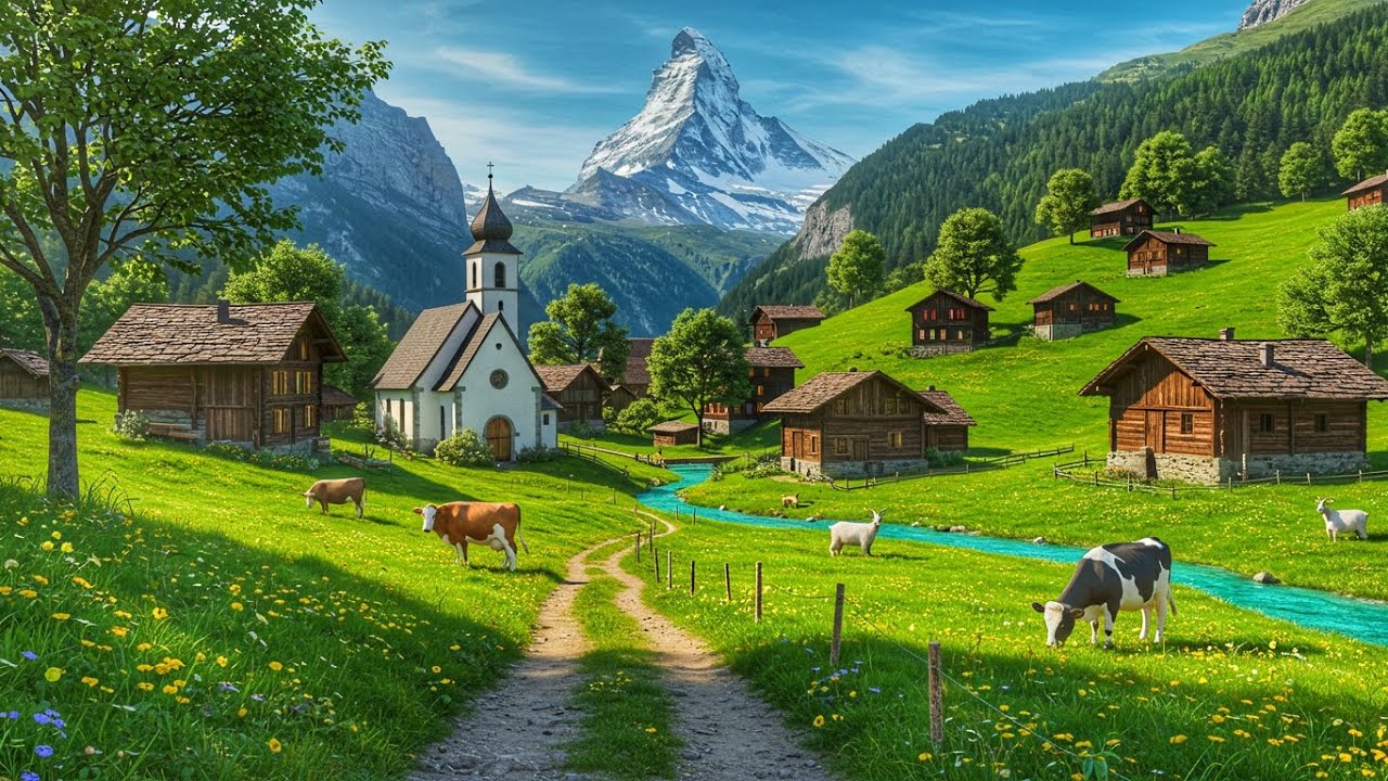 Switzerland Countryside - The most beautiful Swiss villages - Fairytale villages