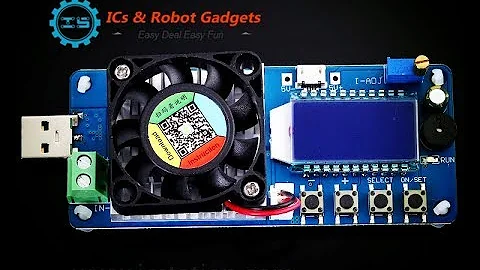 DC Electronic Load Tester 35W 5A LCD Display_ICStation.com