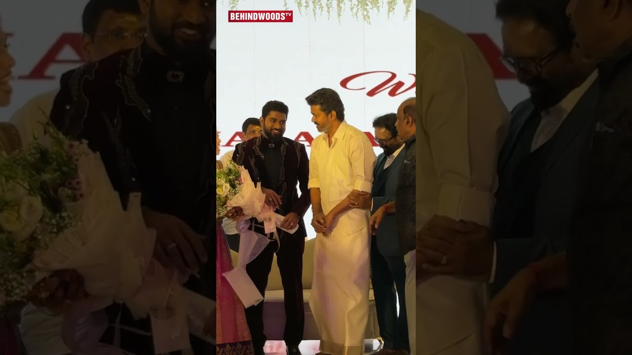 "வாங்க Vijay Sir 🤩" | T Siva வீட்டு கல்யாணத்துக்கு வந்த Vijay  😍