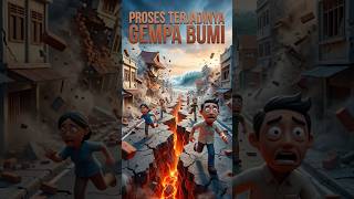 Bagaimana gempa bumi bisa menghancurkan kota hanya dalam hitungan detik? #gempa #shorts #faktaunik