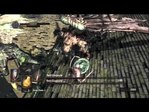 Video: Dark Souls - Bell Gargoyles Sjefsstrategi