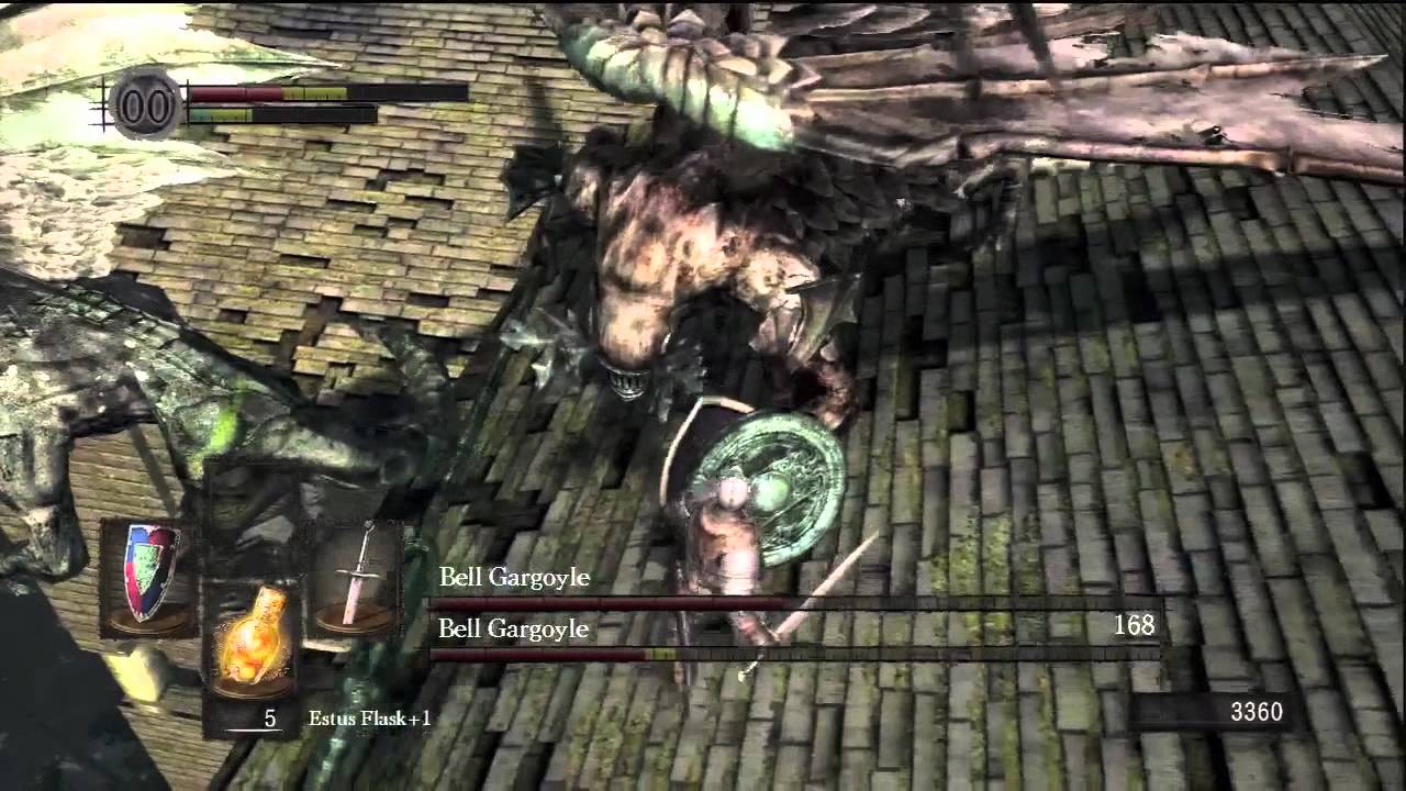 Dark Souls Gargoyle Boss Fight Walkthrough Guide -