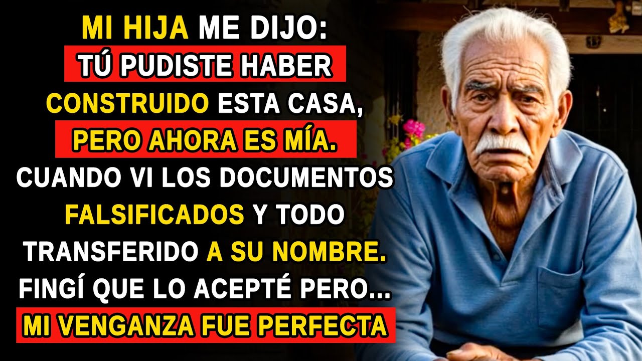 MI HIJA ME DIJO TÚ PUDISTE HABER CONSTRUIDO ESTA CASA, PERO AHORA ES MÍA…
