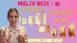 ⁣MUGLER ALIEN GODDESS|VS|ALIEN GODDESS INTENSE|💫✨|Wear Test Comparison Review| Perfume for Women