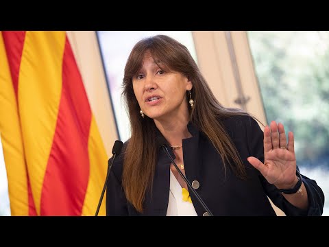 Laura Borràs ataca a ERC tras ser suspendida como presidenta del Parlamento de Cataluña