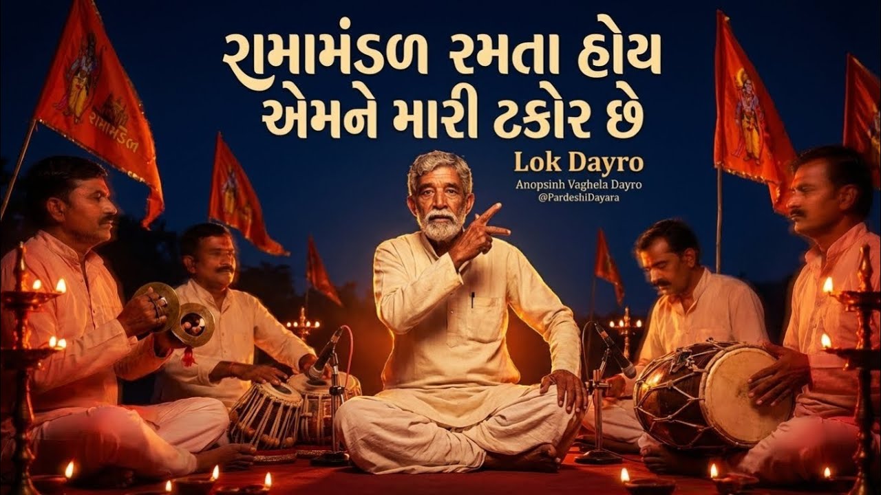 રામામંડળ રમતા હોય એમને મારી ટકોર છે Anopsinh vaghela Dayro l @PardeshiDayara 