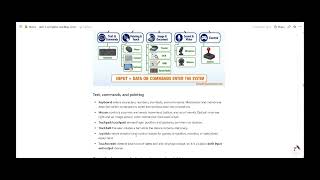 Block Diagram | Input Device | Computer Fundamentals | Chapter 1 | ComputerOperatorExam.com |Loksewa