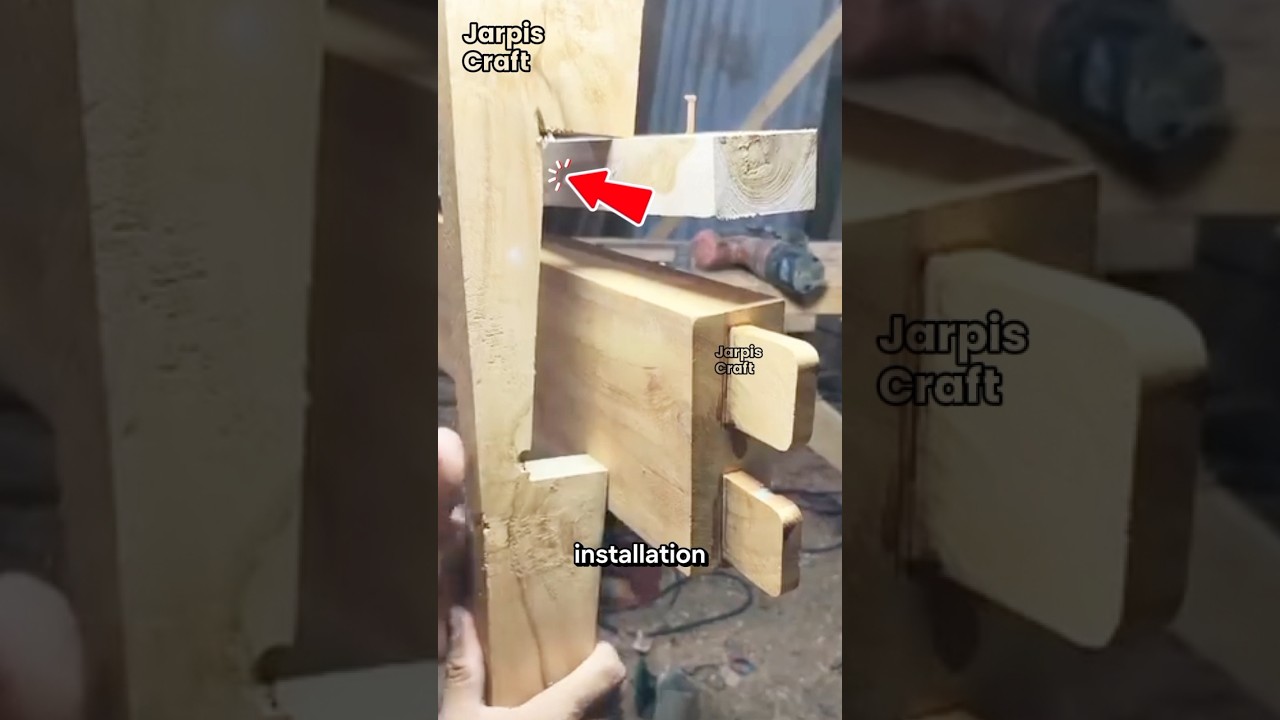 Простой столярный трюк для идеально ровной укладки древесины 